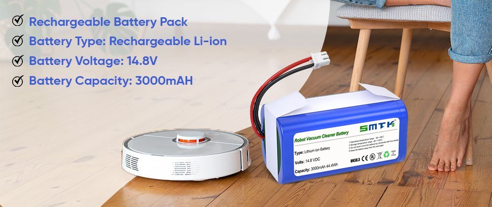 14.8v 3000mah Robot Vacuum Battery