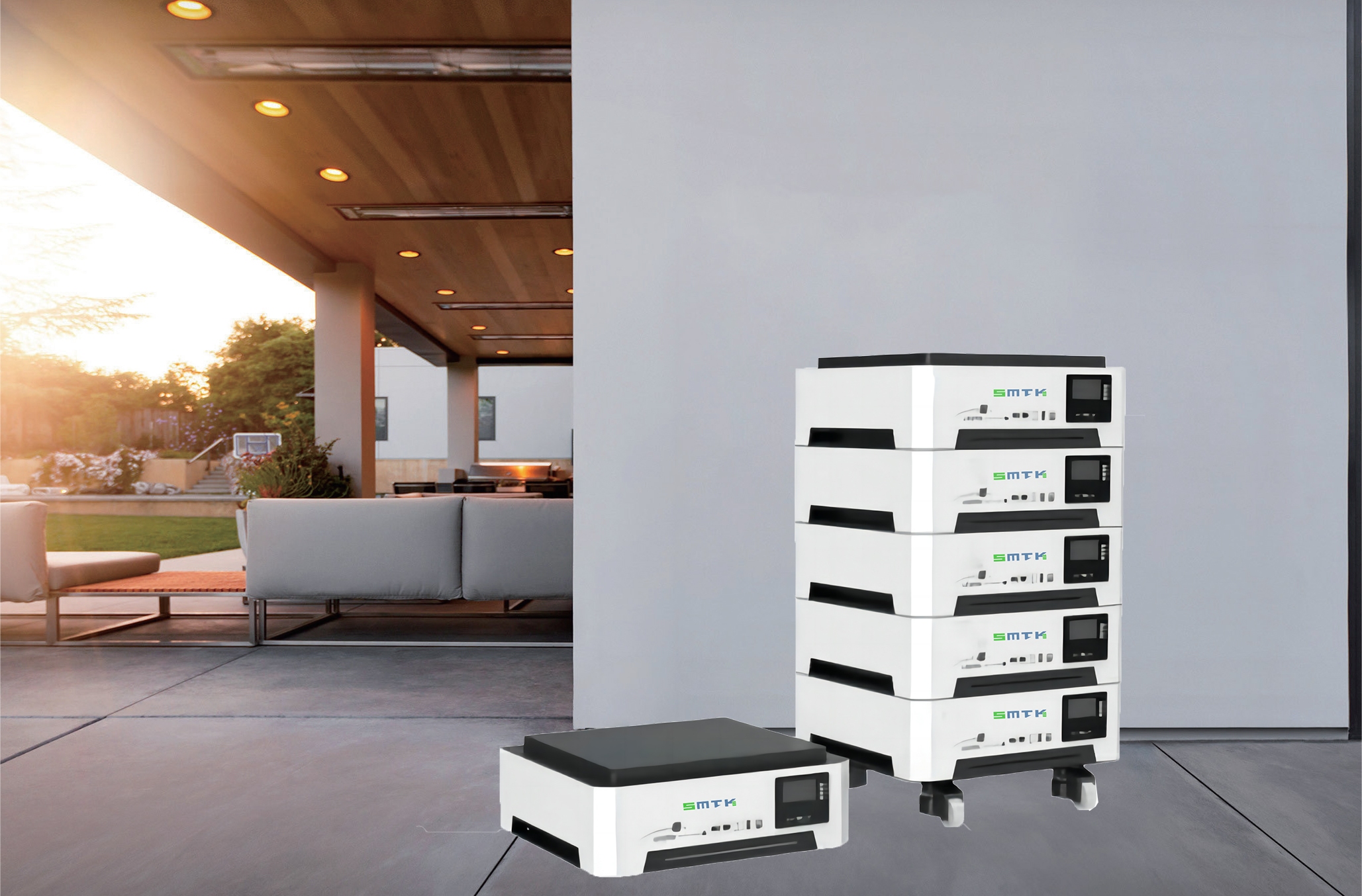 Stacked Mounted Off-grid Power System